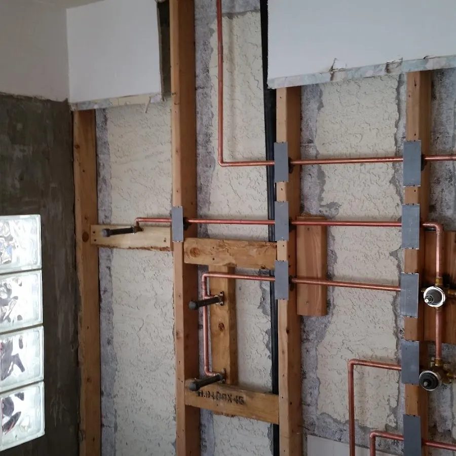 Copper pipe installation for Repiping in Polk