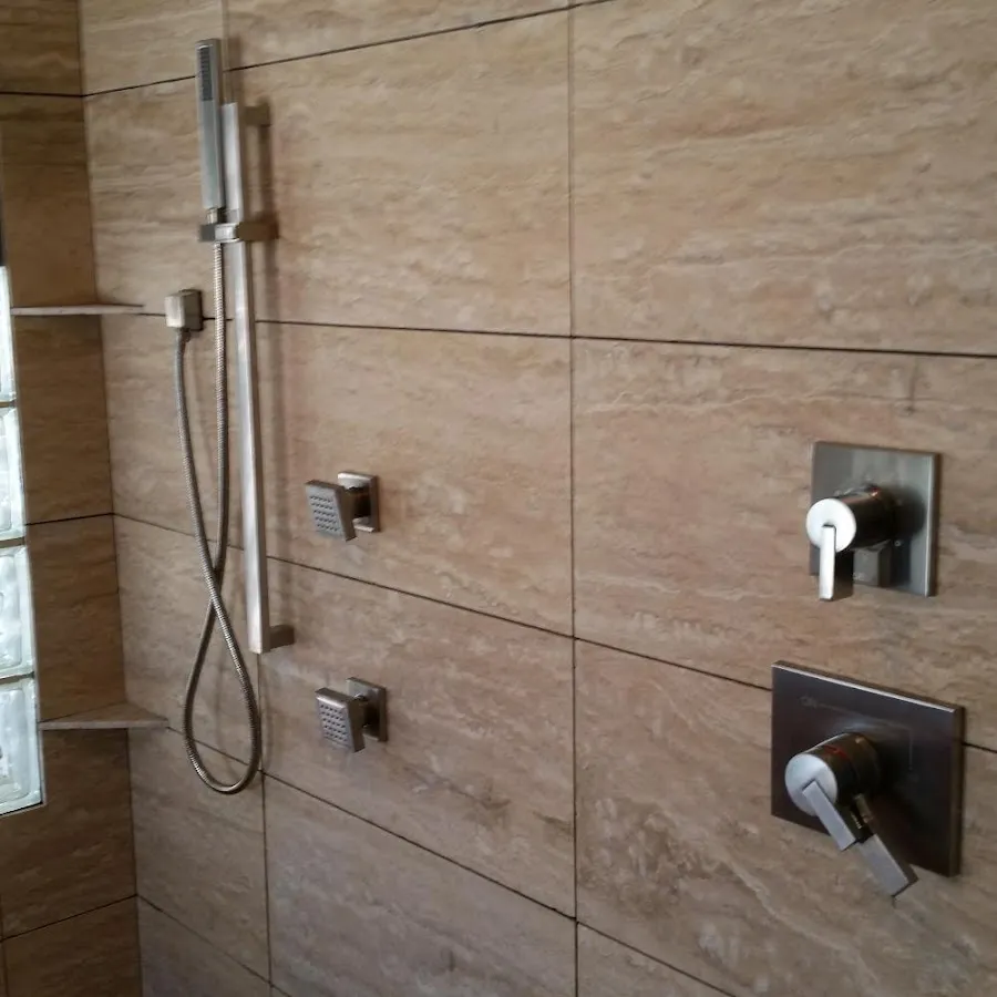 Shower fixture installation for Frozen Pipe Repair in Polk